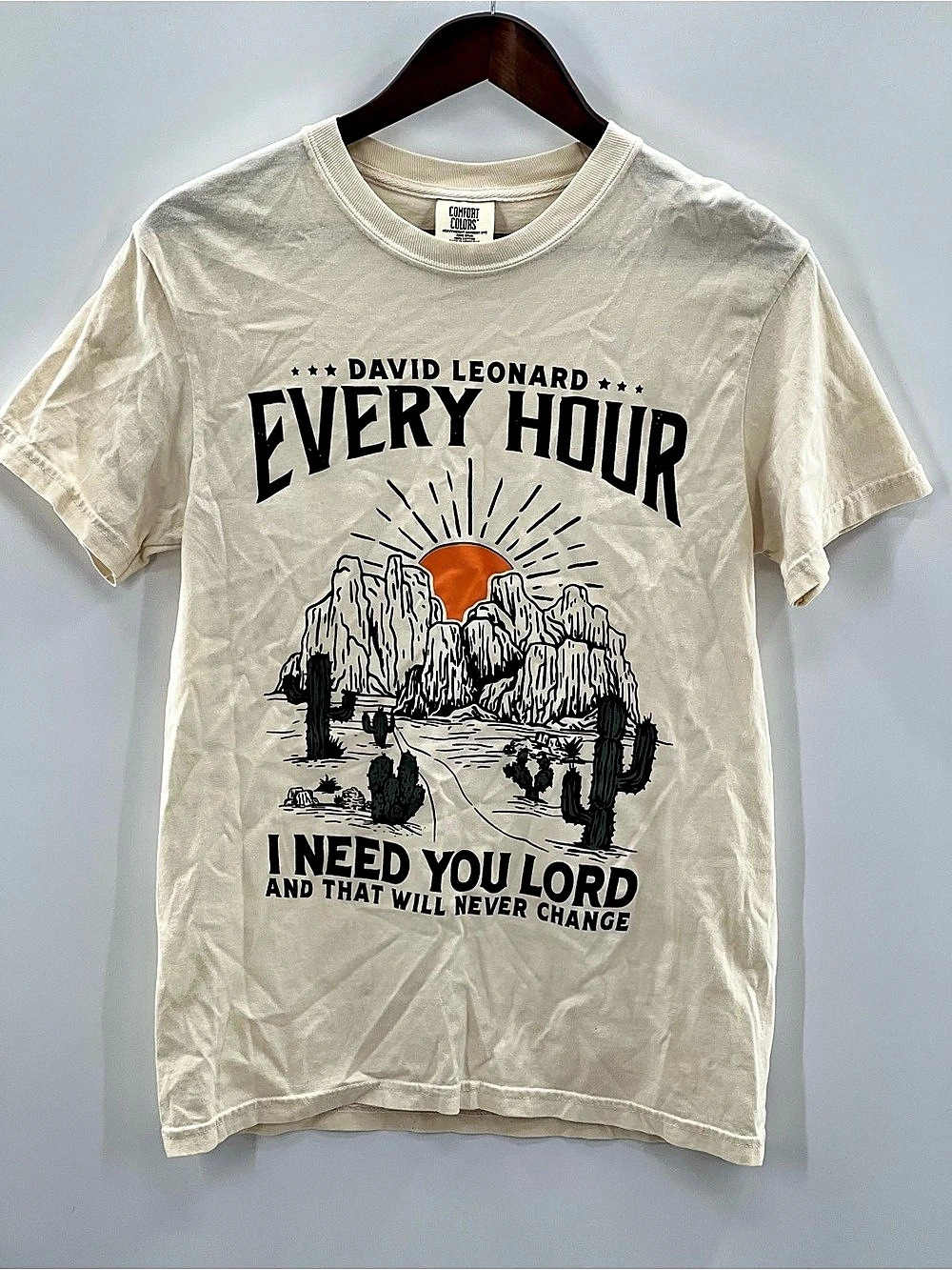 554 Comfort Colors Christian Bible Verse T-Shirt Size Small
